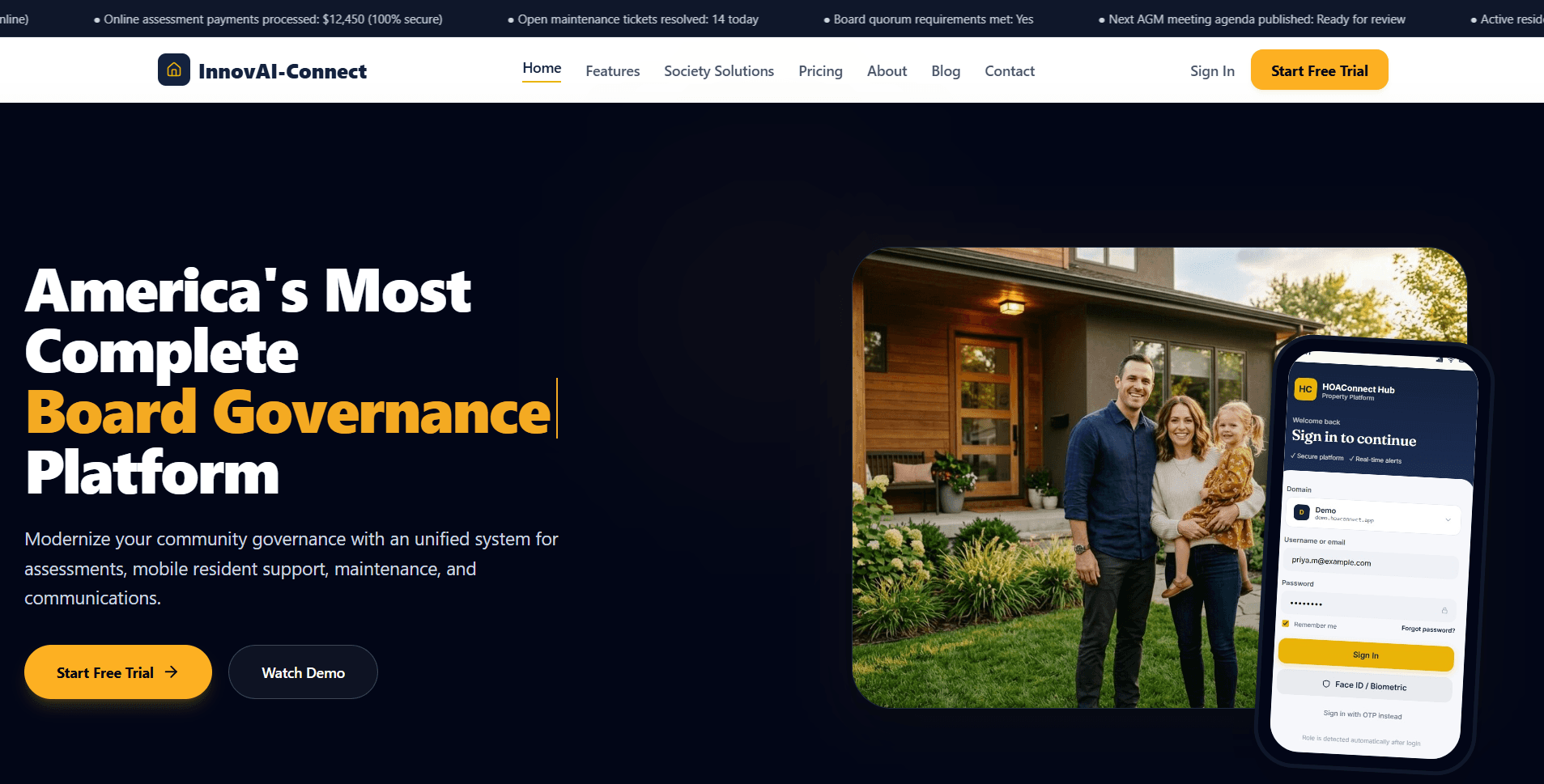 Hoa Connect Hub
